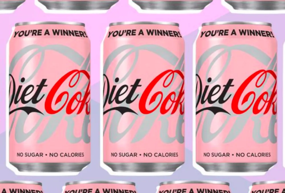 roze coca cola light fem fem