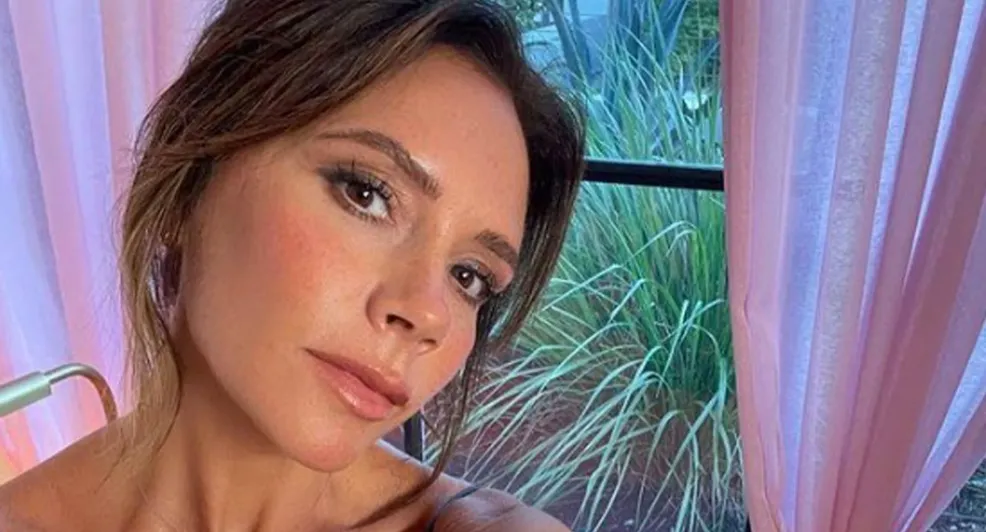 victoria david beckham eyebrow game