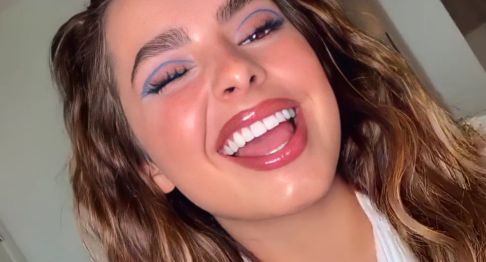 white smile