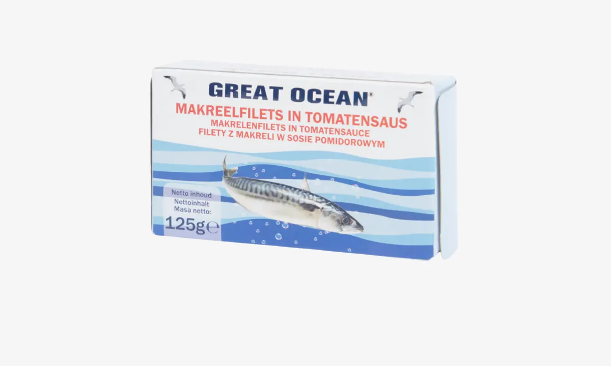 Makreelfilet in tomatensaus - Action