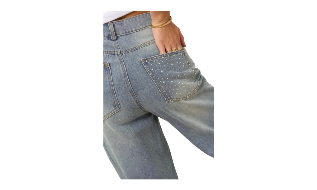 Mila Strass Jeans