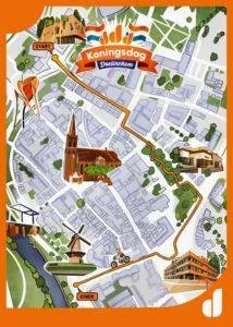 Wandelroute in Doetinchem van de Koning