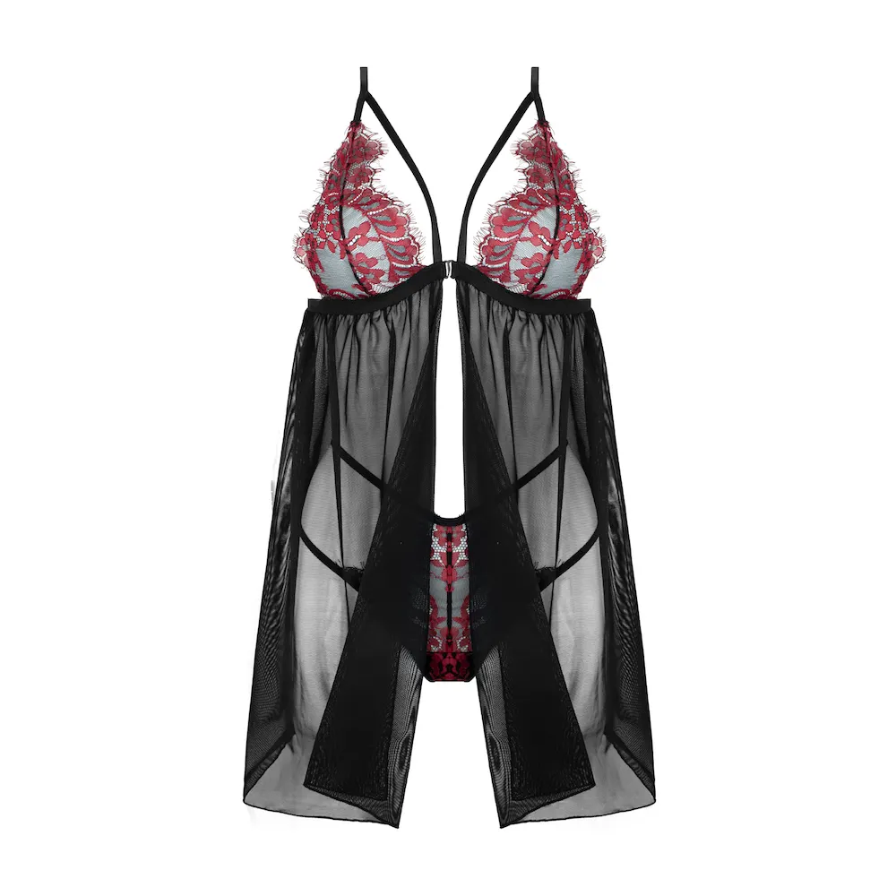5 babydoll setje