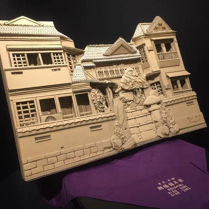 amazon cardboard box artist monami ohno japan 30 5900ad1ec657d 700