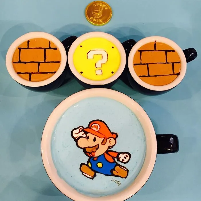 artistic barista from korea who draws art on coffee 5912beb897003 700