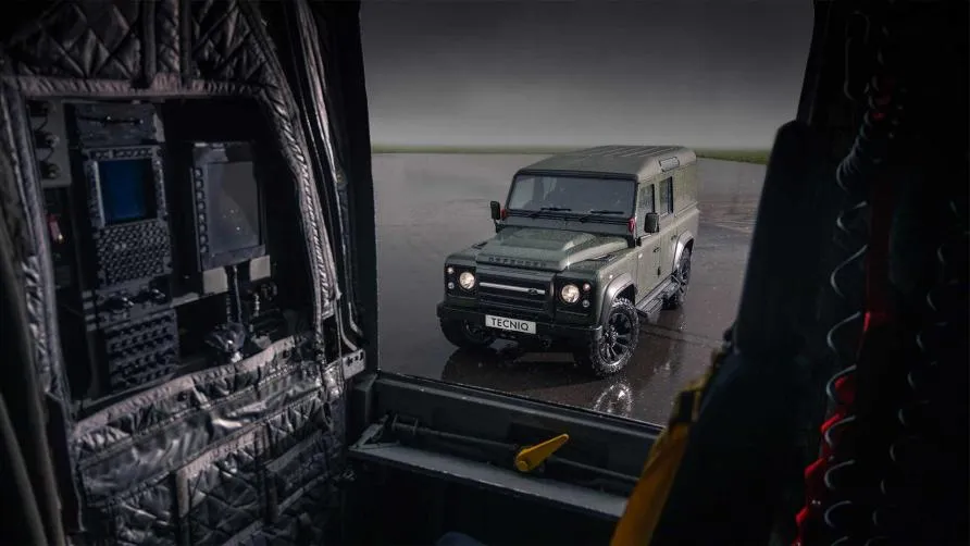 chinook tecniq land rover defender chinook