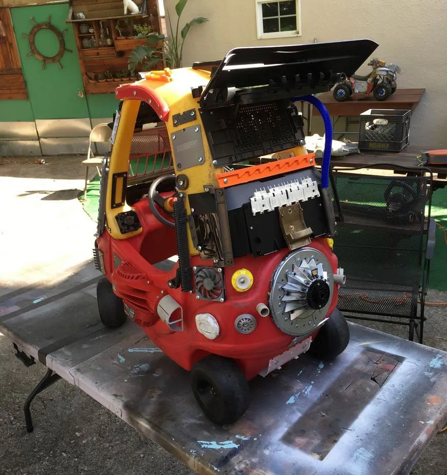 dad turns kids toy cars mad max ian pfaff 5 1 1