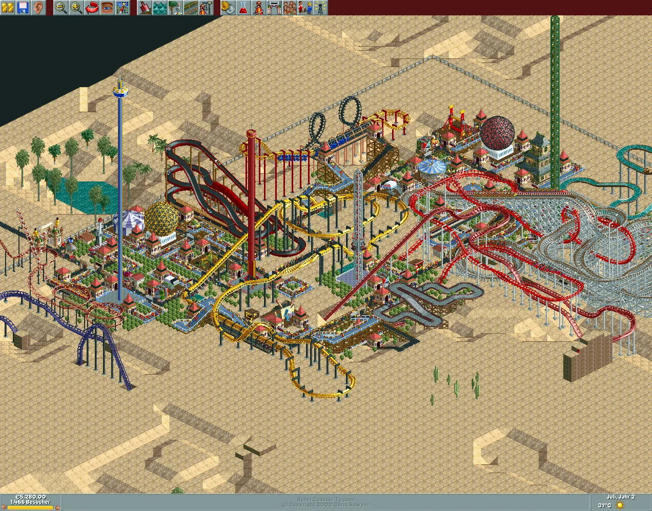dusty desert finished
