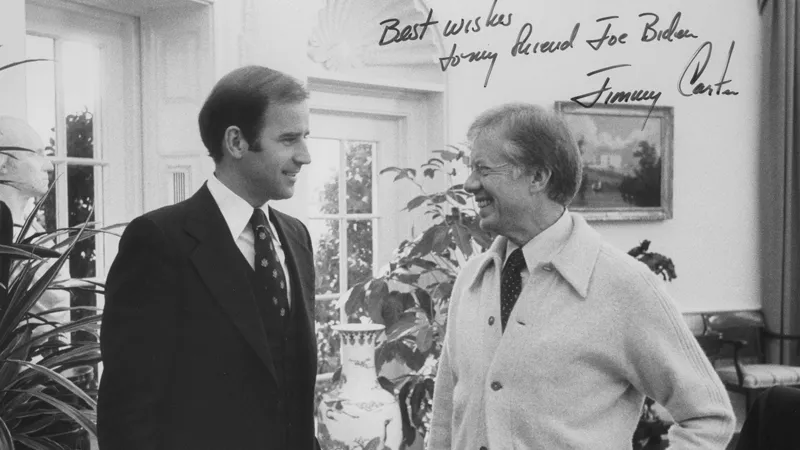 joe biden and jimmy carter