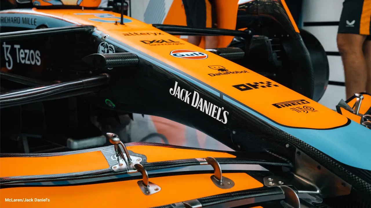 mclaren x jack daniels