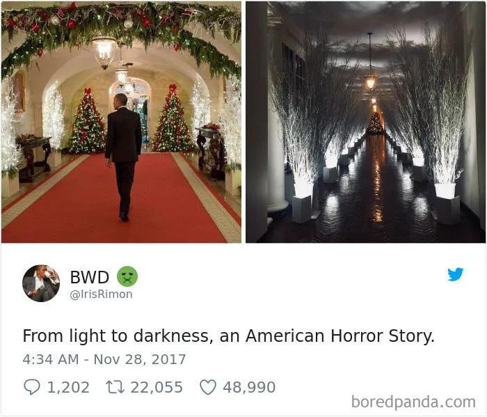 melania trump white house christmas decorations reactions 2 5a1e7334ce47e 700