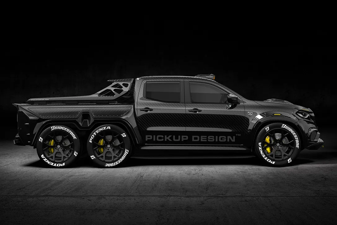 mercedes benz x class exy monster x concept 2
