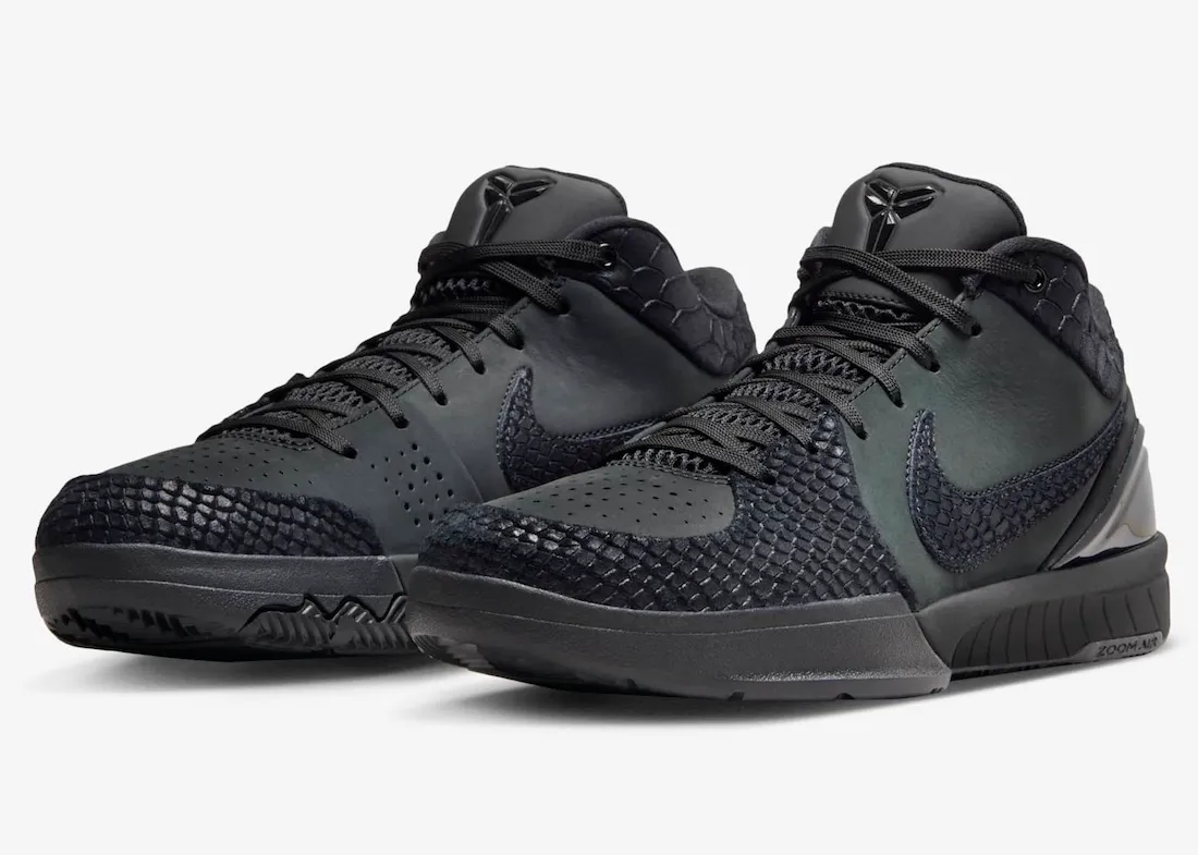 nike kobe 4 protro black mamba