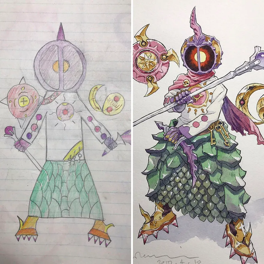 sons sketches to anime drawings thomas romain 17 5993f378816ff 880