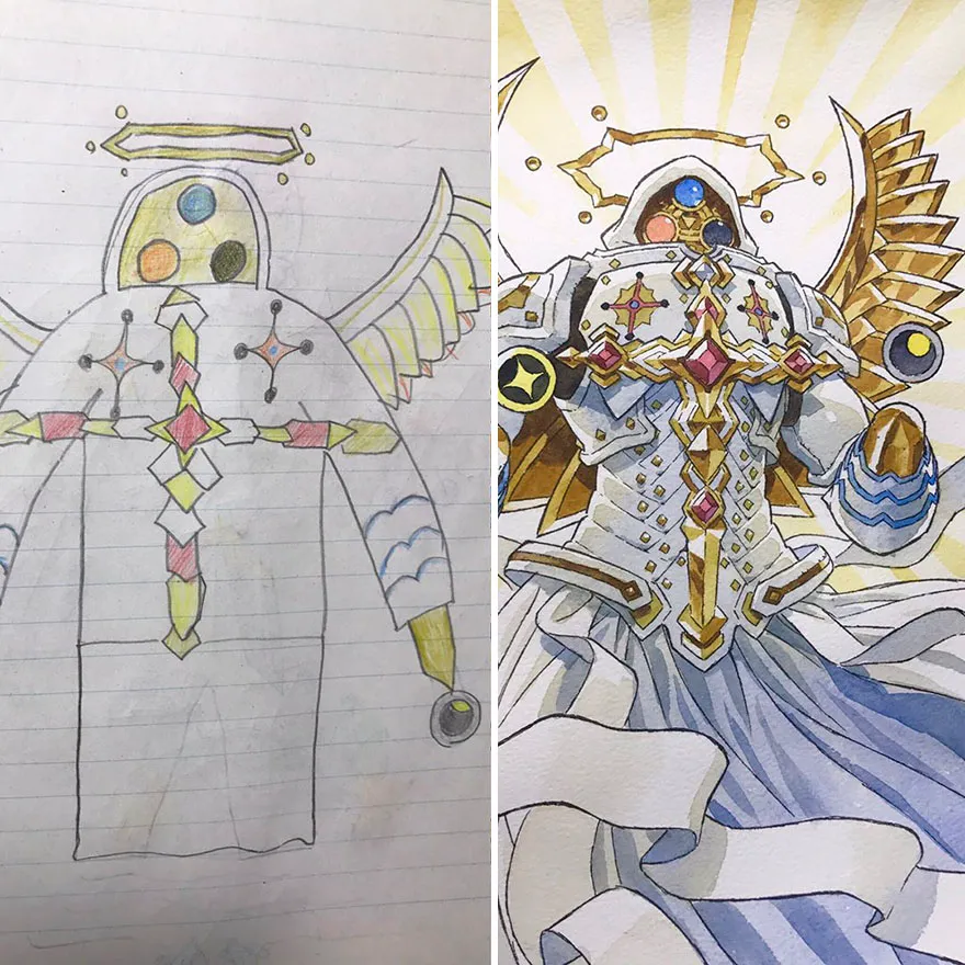sons sketches to anime drawings thomas romain 2 5993f352832e6 880