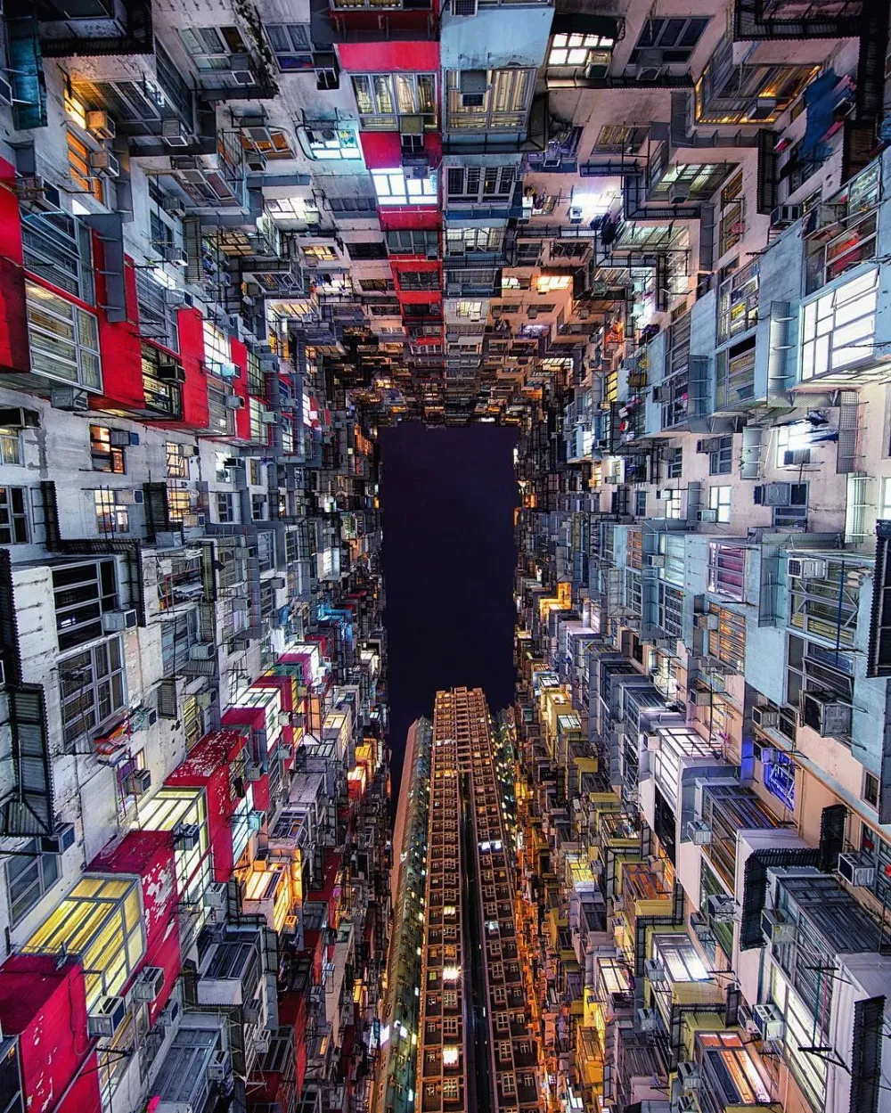 the city