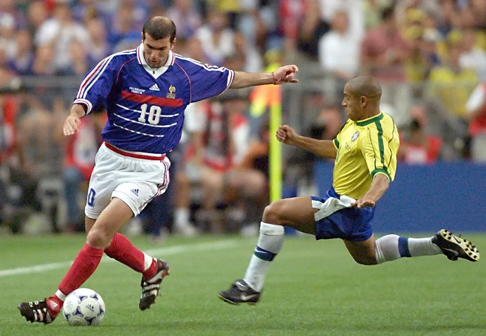 zinedine zidane 1998 afp