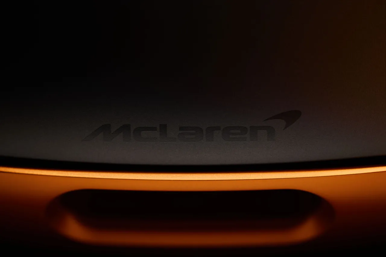 high bw zeppelin mclaren edition rear logo detail beauty