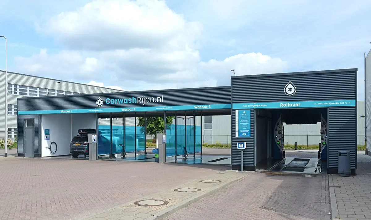 foto gevel kleinecarwash