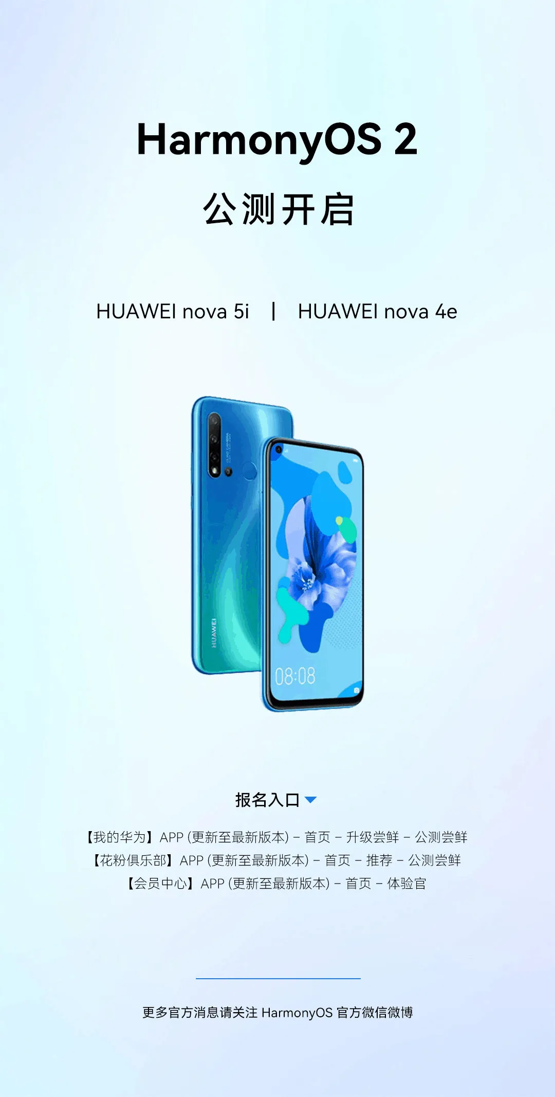Old models are reborn - Huawei nova 5i & nova 4e now getting