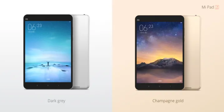 All metal Xiaomi Mi Pad 2 runs Android or Windows 10