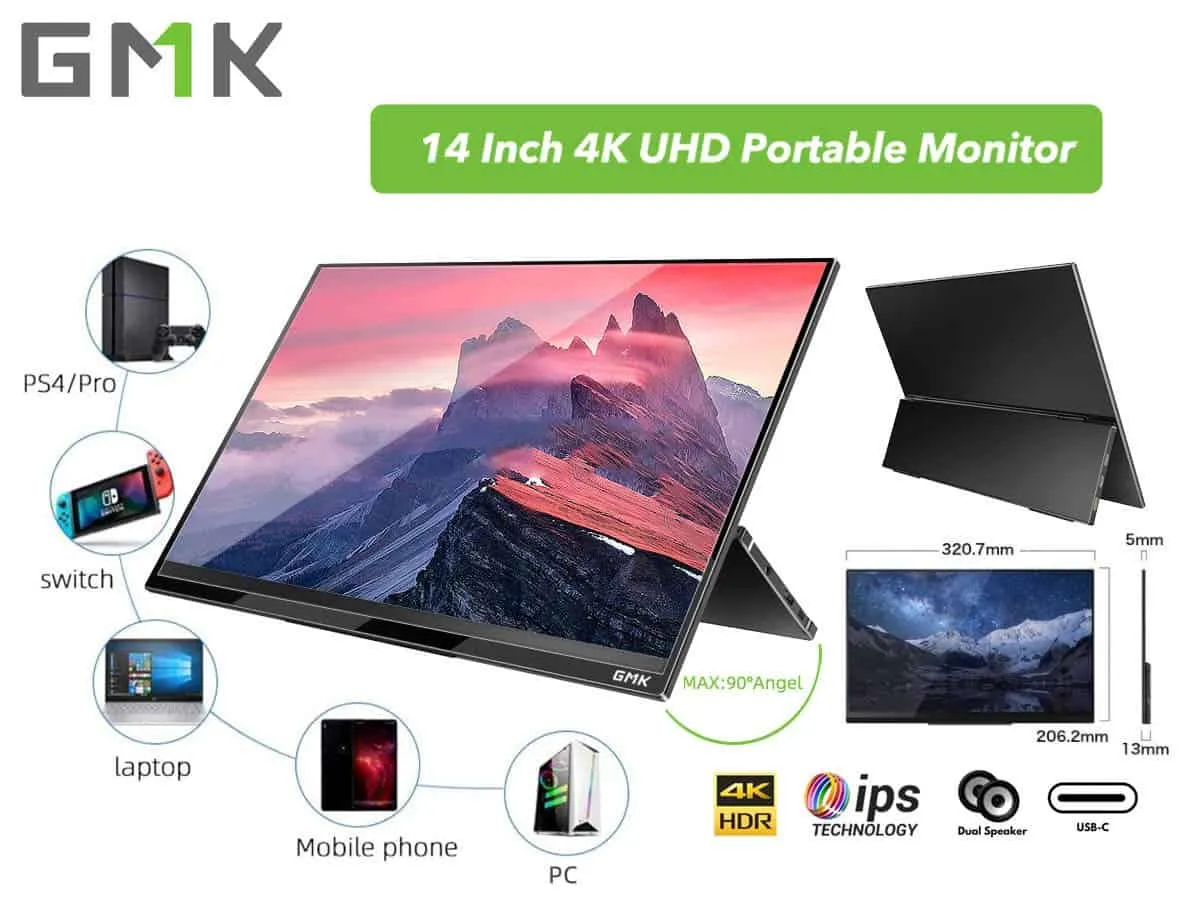 World's Thinnest 14-inch 4K UHD Touch Screen Monitor Sold on