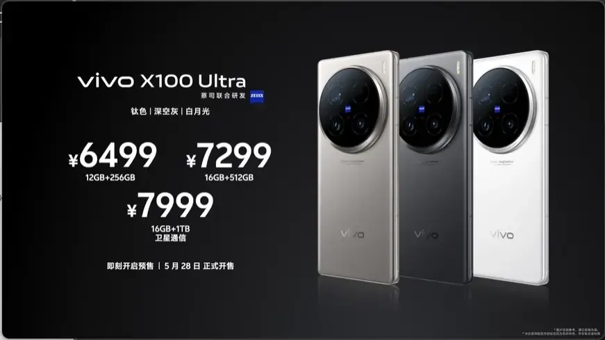 vivo X100 Ultra チタニウムグレー 12GB/256GB Etoren.com | (Unlocked) Vivo X100 Ultra 5G V2366GA Dual Sim