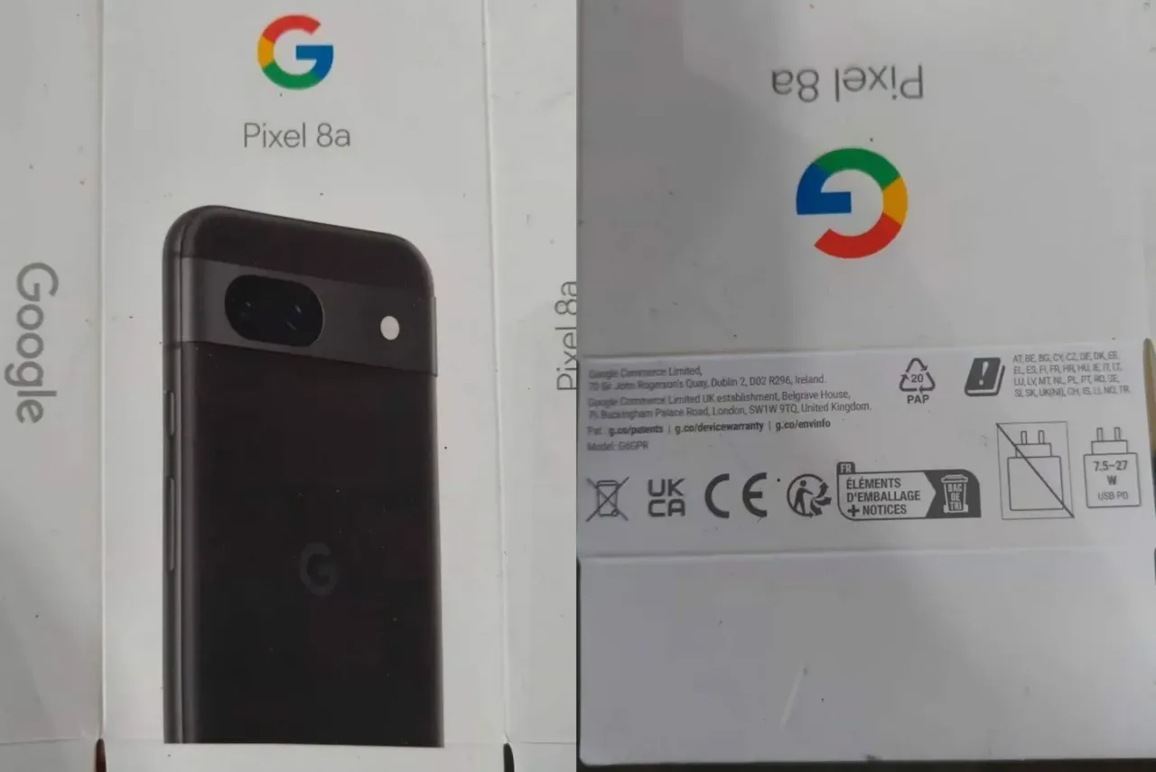 Google　Pixel8a Google Pixel 8a (Black, 128 GB 8 GB RAM)6.1