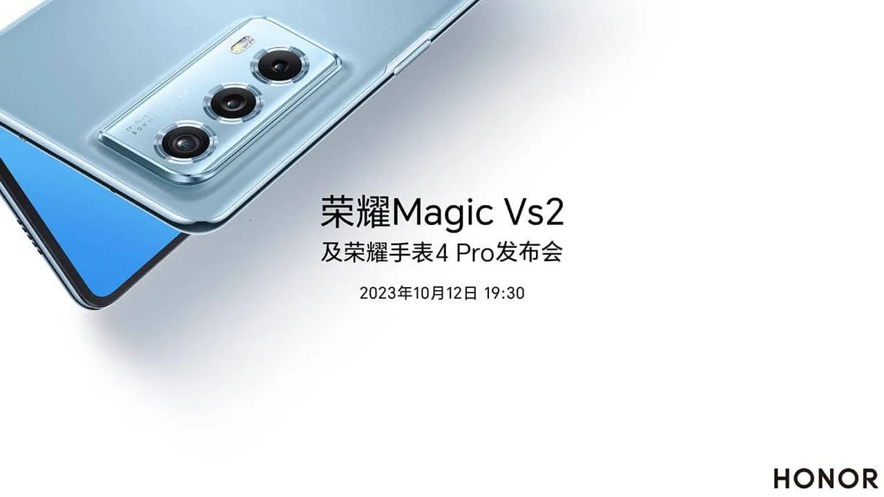Honor Magic Vs2 Will Be Thinner and Lighter Than Magic V2 Honor Magic Vs2 Will Be Thinner and Lighter Than Magic V2