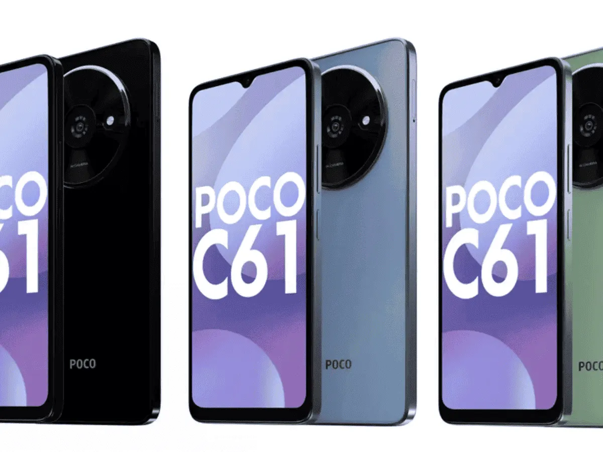 美品　POCO C61 ロシア版 Russian Version】POCO C61 Smartphone MediaTek Helio G36 6.71