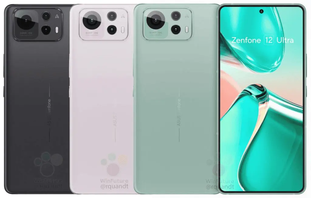 ASUS Zenfone 12 Ultra Renders Reveal Design Ahead of Launch