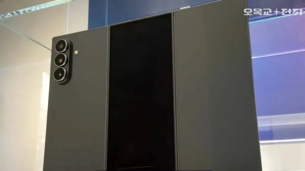 Samsung Galaxy Z TriFold surfaces in new video — a closer look at