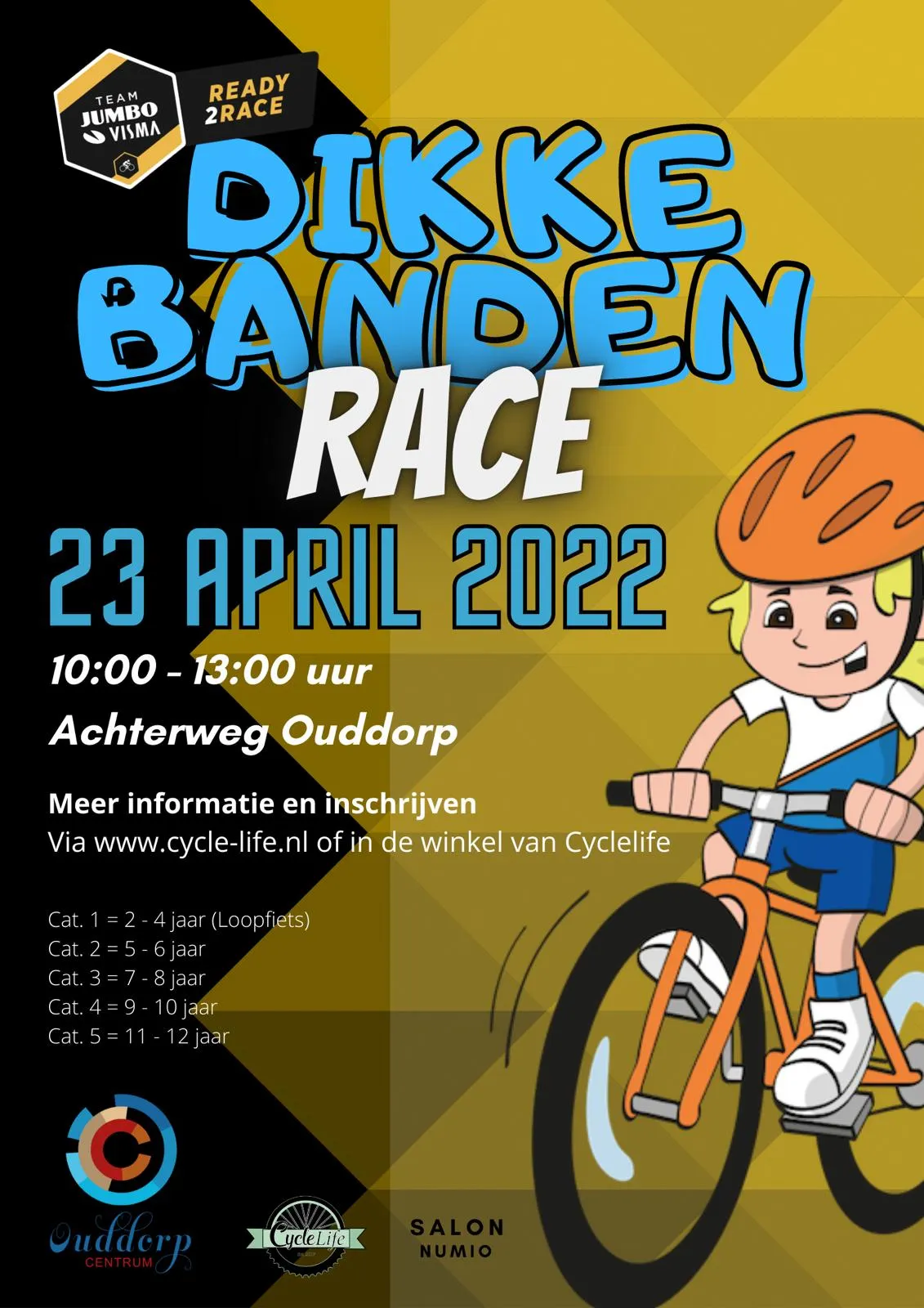dikke banden race ouddorp centrum