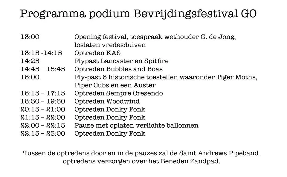programma 2 mei