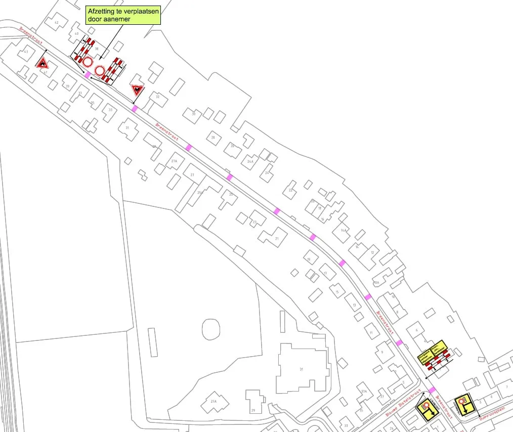 werkzaamheden breenstraat 1
