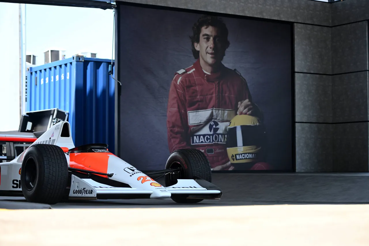 Senn'as 2024 30 year death anniversary commemoration preparations during the Brazilian Grand Prix