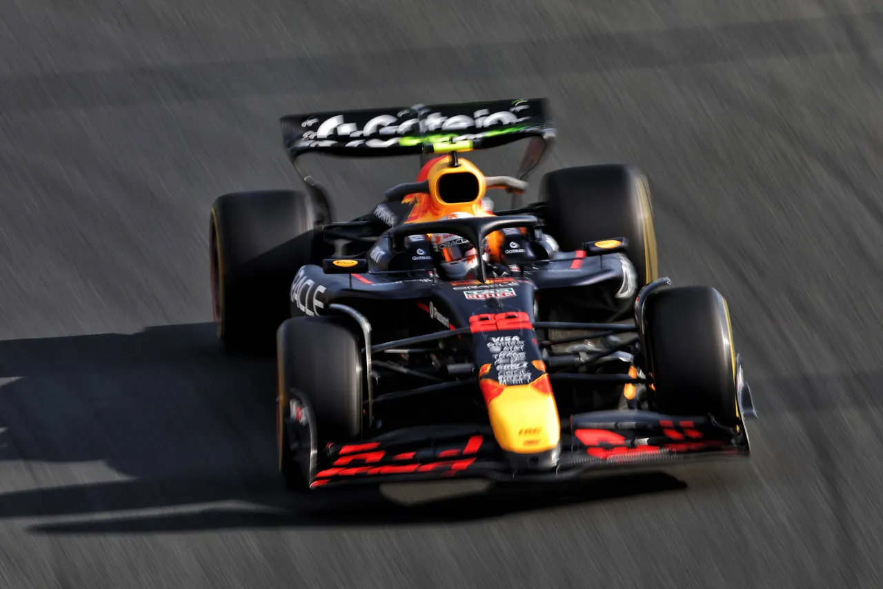 Tsunoda en su RB21&nbsp;