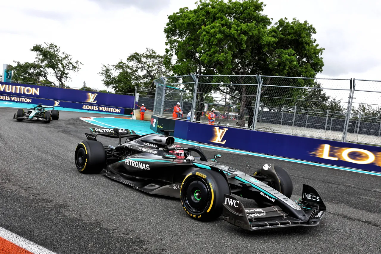 Russell a pris la P4 dans la course sprint mais n'a pas pu s'améliorer lors des qualifications pour le Grand Prix de dimanche.