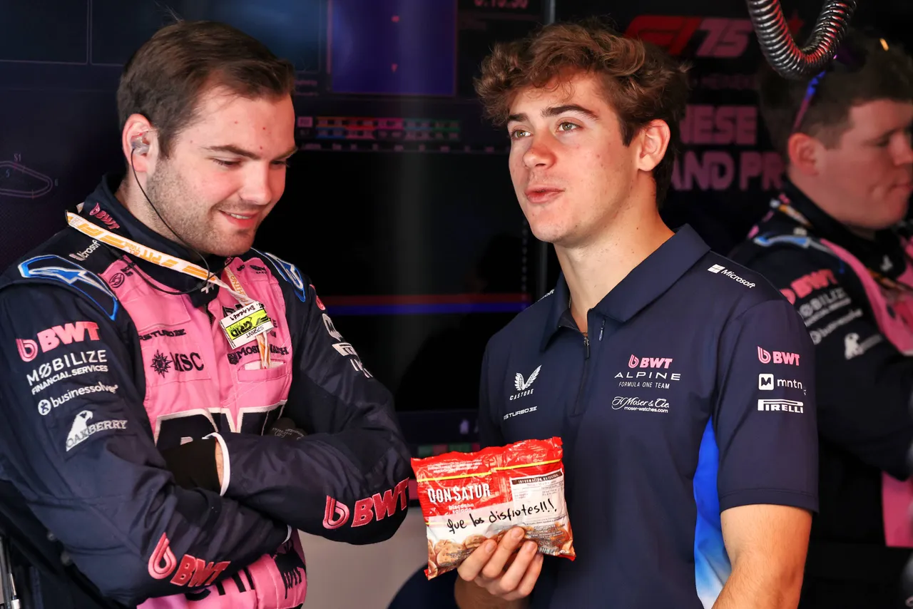 Colapinto will make his first start on the F1 grid since the 2024 Abu Dhabi Grand Prix