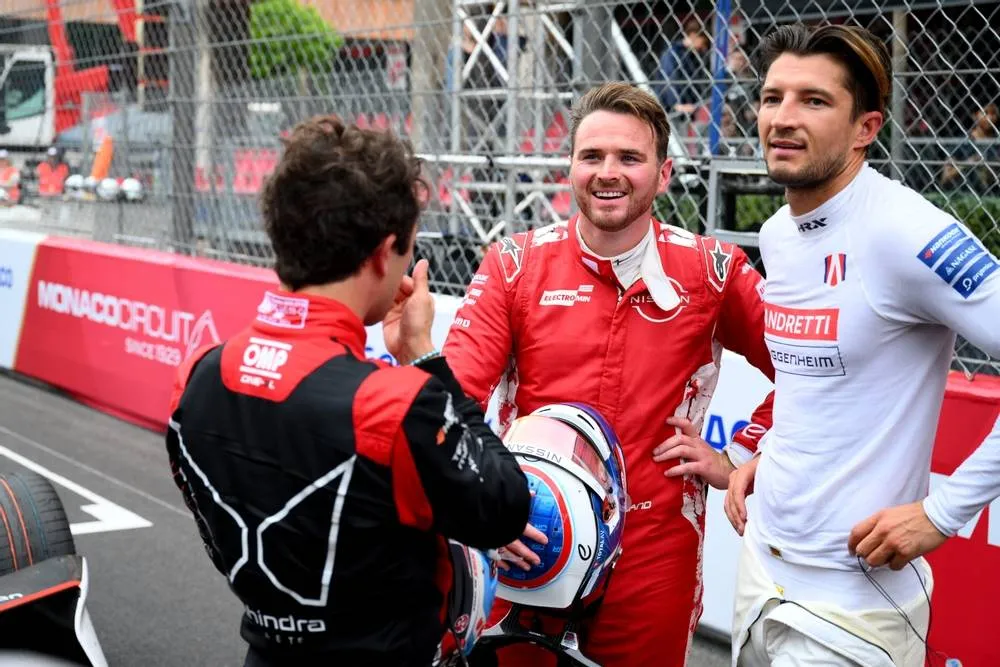 Formula E Media Centre | Nyck de Vries, Oliver Rowland en Jake Dennis&nbsp;