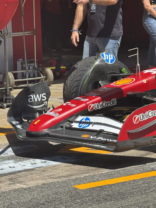 El ala de Ferrari
