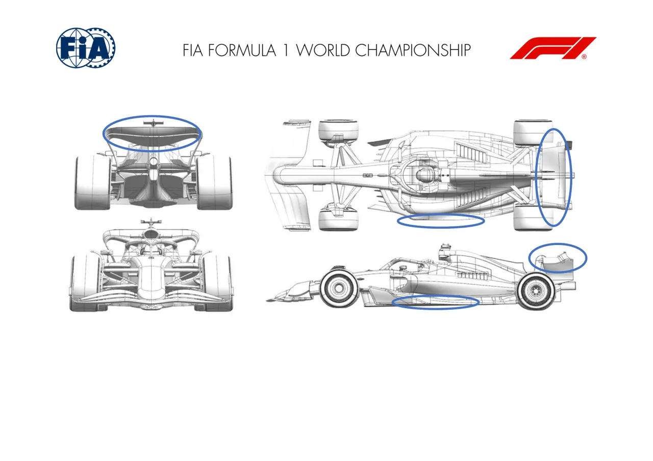 Mercedes' upgrades for the Spanish Grand Prix