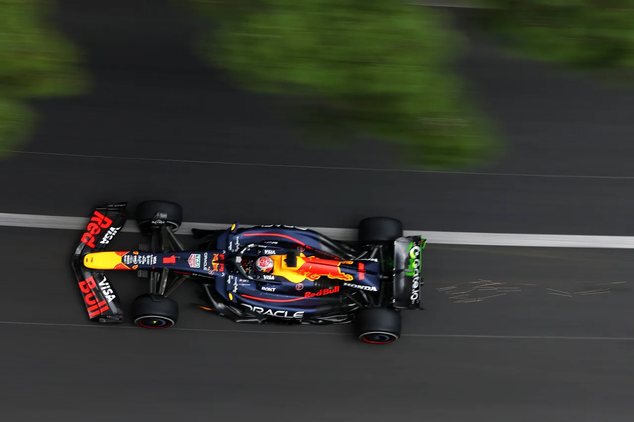 Max Verstappen in Monaco