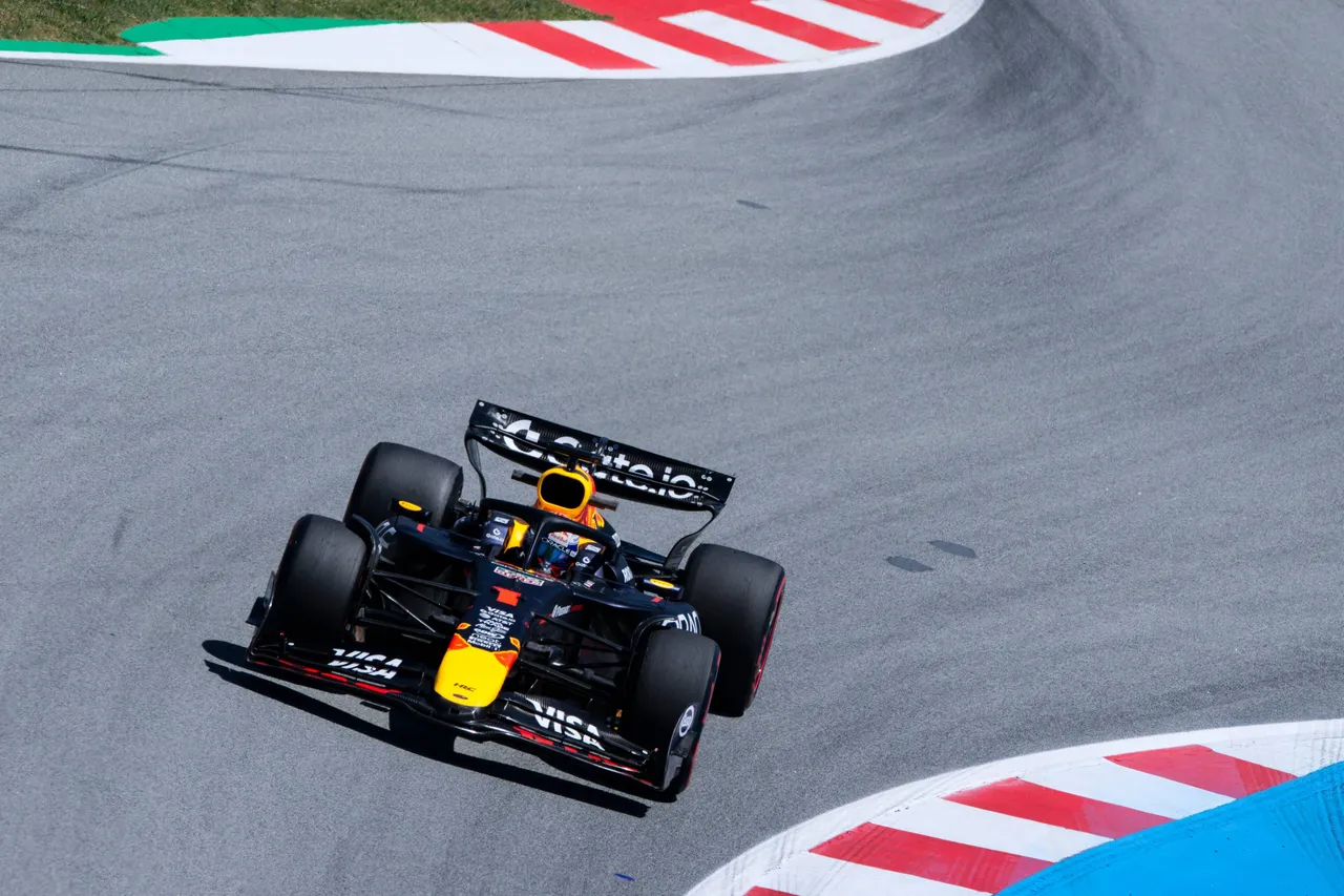 Max Verstappen in Barcelona