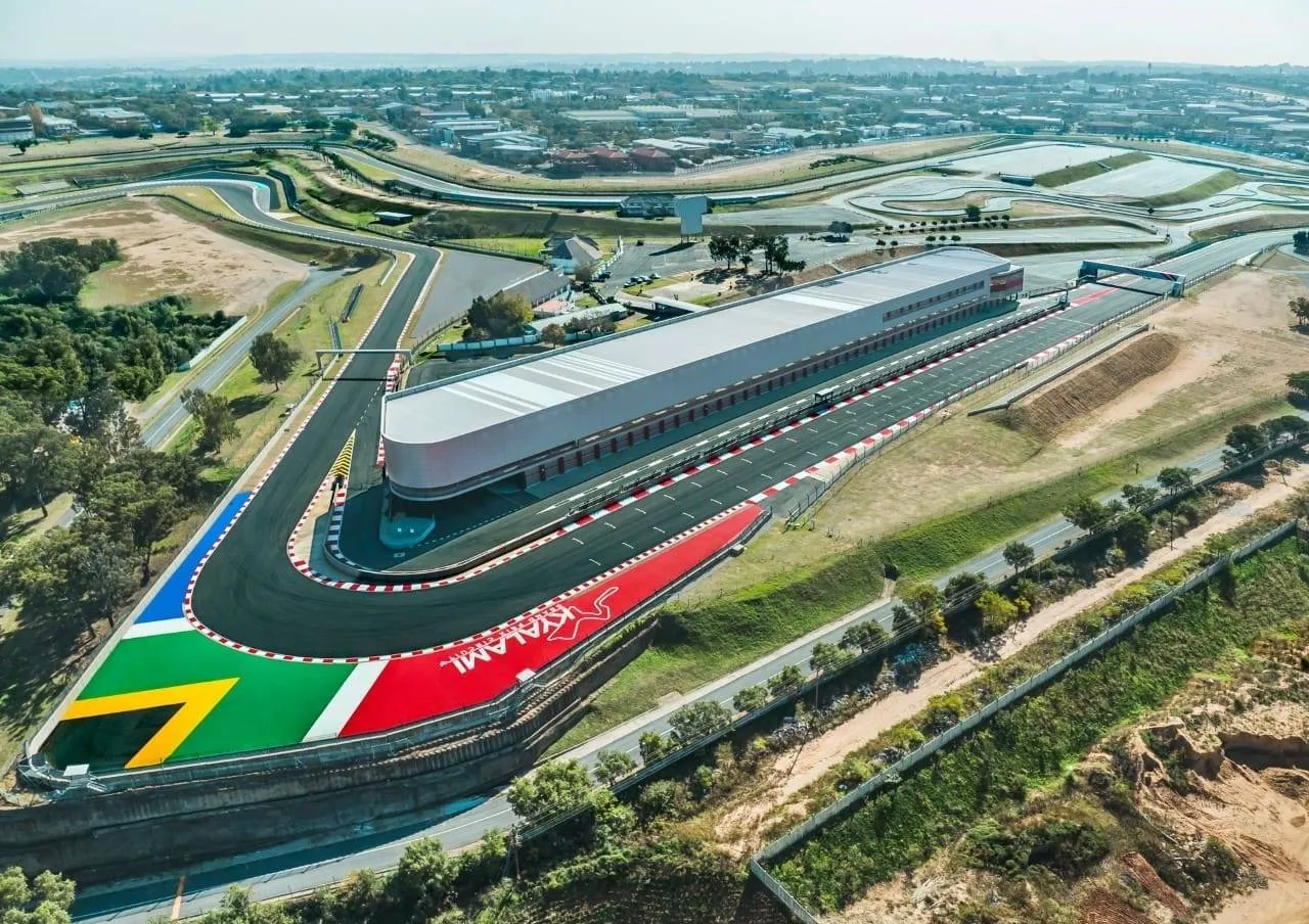 Kyalami circuit South African GP