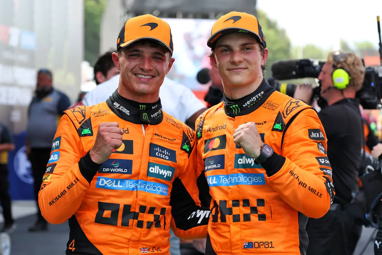 norris en piastri na 1 2 in spanje