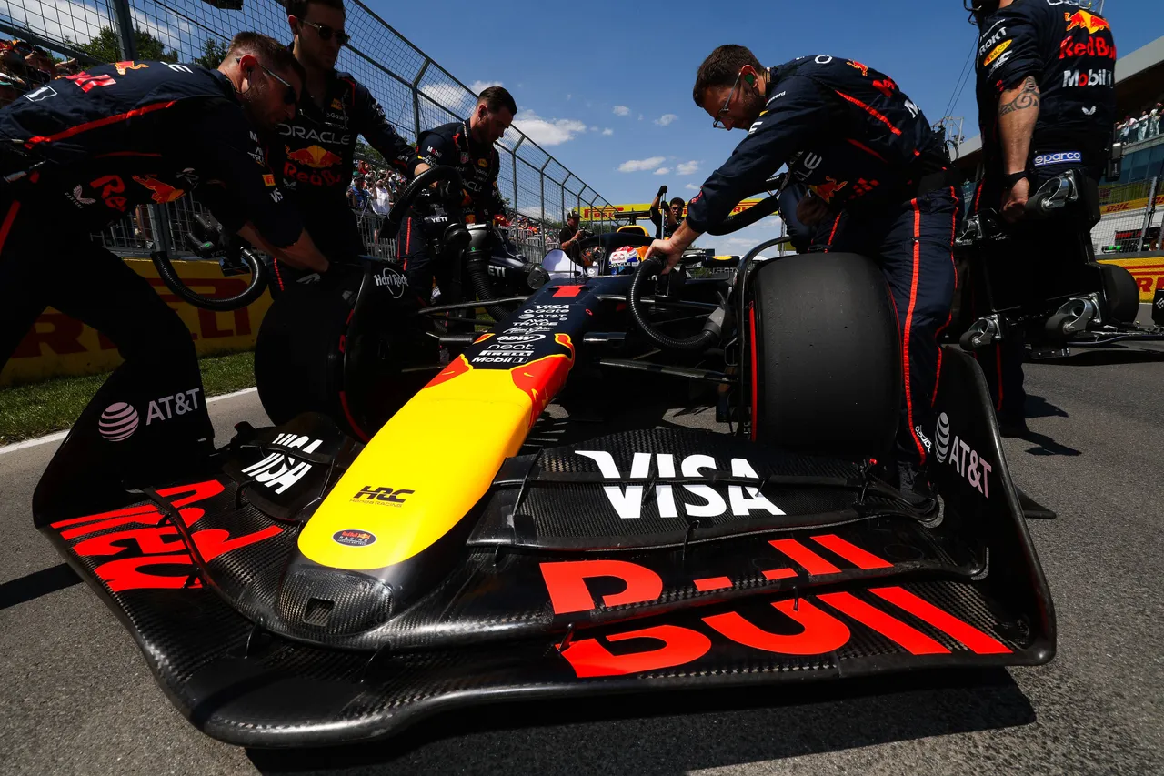 Max Verstappen voor de Grand Prix van Canada