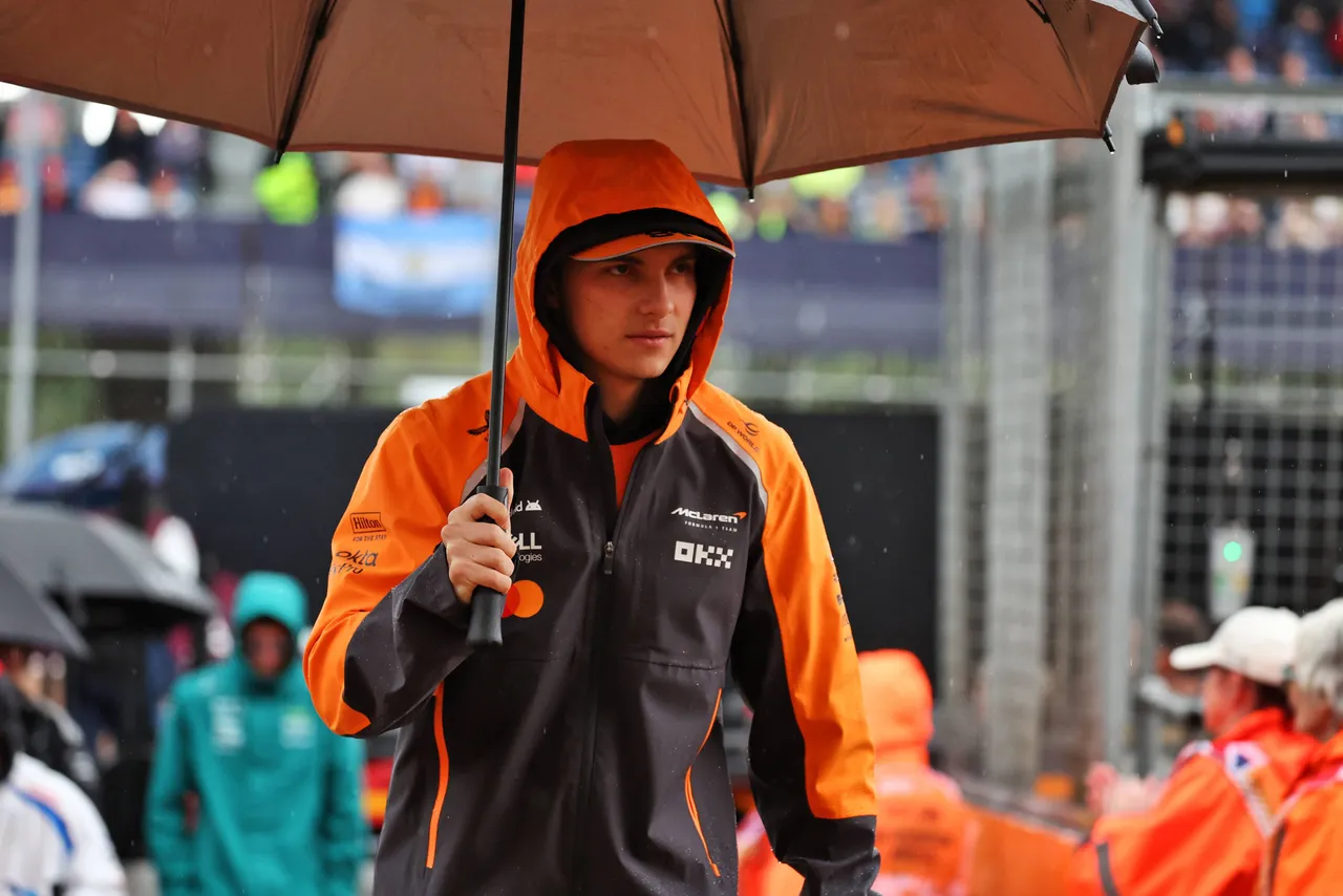 Oscar Piastri in Silverstone