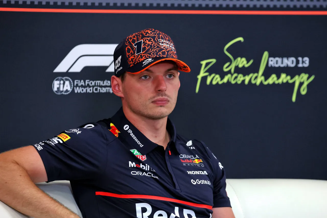 Max Verstappen in Spa-Francorchamps - Red Bull Contentpool