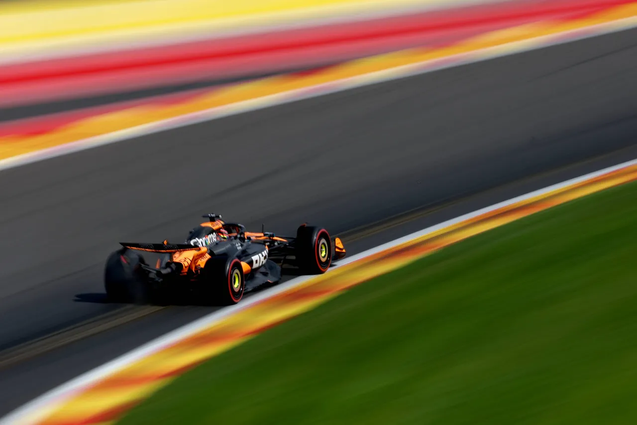 Oscar Piastri in Spa-Francorchamps